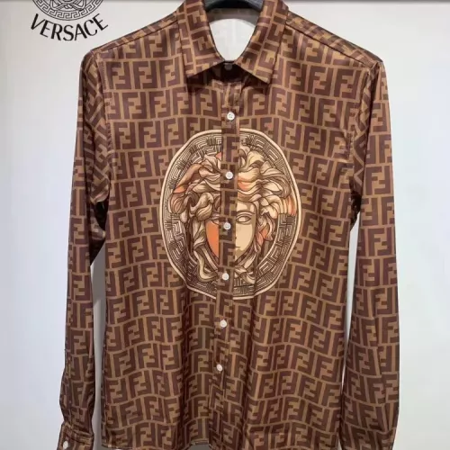 Cheap Versace Shirts Long Sleeved For Men #1340491, $$41.00 USD On Versace Shirts
