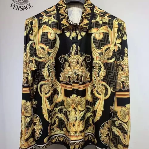 Cheap Versace Shirts Long Sleeved For Men #1340493, $$41.00 USD On Versace Shirts
