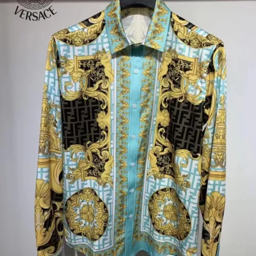 Cheap Versace Shirts Long Sleeved For Men #1340494, $$41.00 USD On Versace Shirts