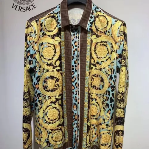 Cheap Versace Shirts Long Sleeved For Men #1340495, $$41.00 USD On Versace Shirts