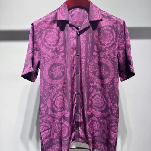 Cheap Versace Shirts Short Sleeved For Men #1340500, $$40.00 USD On Versace Shirts