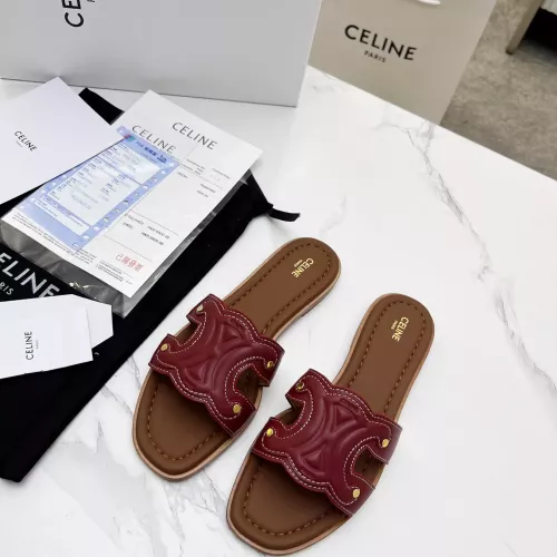Replica Celine Slippers For Women #1341053 $80.00 USD for Wholesale