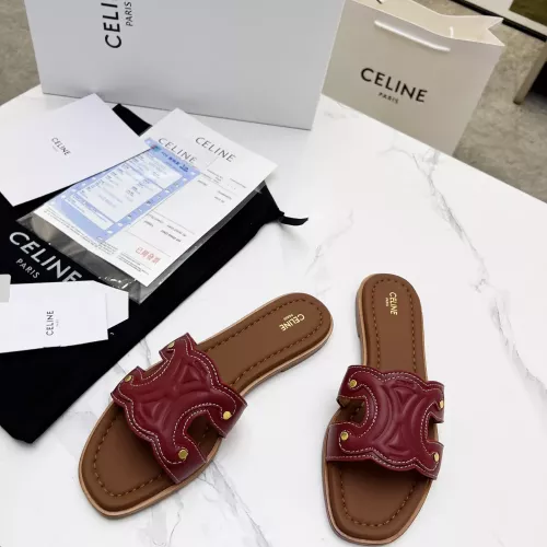 Replica Celine Slippers For Women #1341053 $80.00 USD for Wholesale