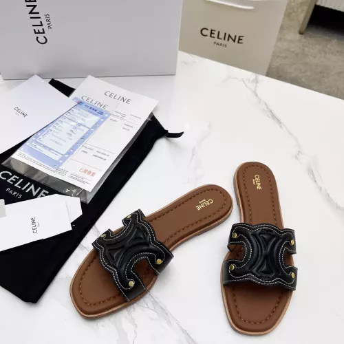 Replica Celine Slippers For Women #1341054 $80.00 USD for Wholesale