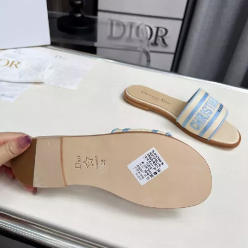 Replica Christian Dior Slippers For Women #1341073 $85.00 USD for Wholesale