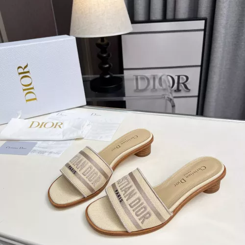 Cheap Christian Dior Slippers For Women #1341074, $$85.00 USD On Christian Dior Slippers