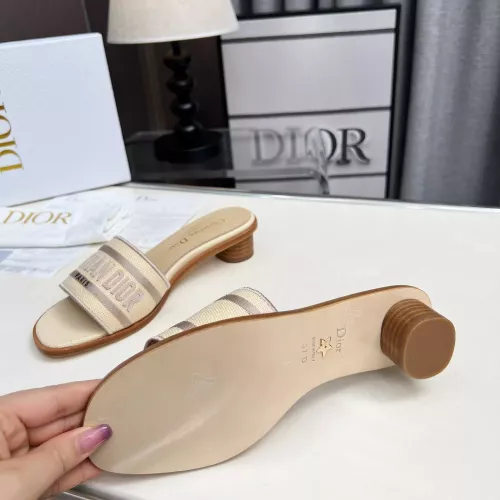 Replica Christian Dior Slippers For Women #1341074 $85.00 USD for Wholesale