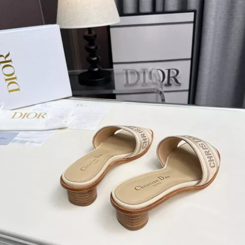 Replica Christian Dior Slippers For Women #1341074 $85.00 USD for Wholesale