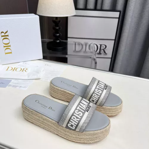 Replica Christian Dior Slippers For Women #1341076 $82.00 USD for Wholesale