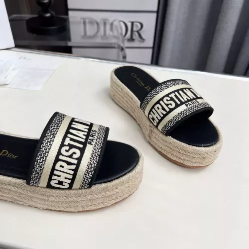 Replica Christian Dior Slippers For Women #1341078 $82.00 USD for Wholesale