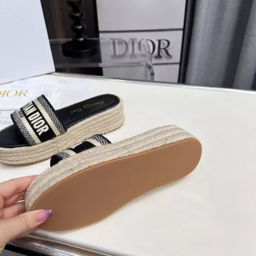 Replica Christian Dior Slippers For Women #1341078 $82.00 USD for Wholesale