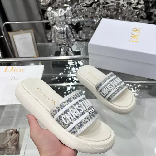 Replica Christian Dior Slippers For Women #1341083 $72.00 USD for Wholesale