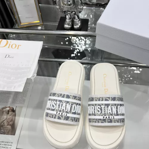 Replica Christian Dior Slippers For Women #1341083 $72.00 USD for Wholesale