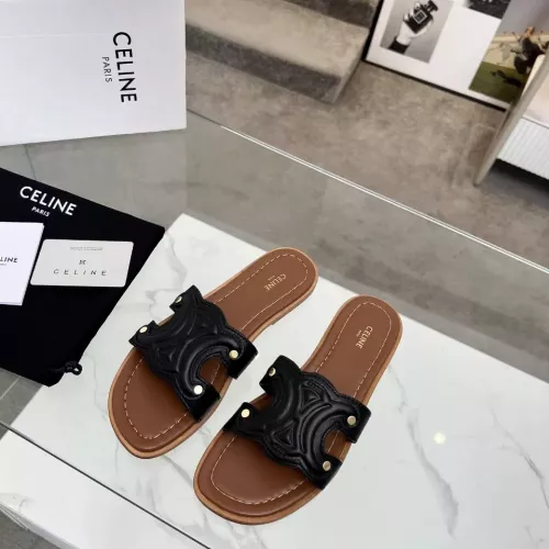 Replica Celine Slippers For Women #1341093 $85.00 USD for Wholesale