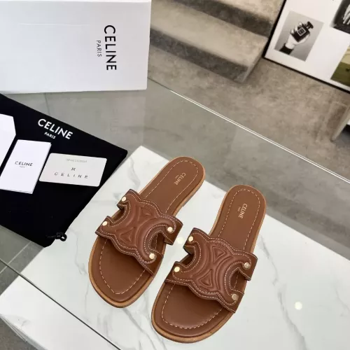 Replica Celine Slippers For Women #1341094 $85.00 USD for Wholesale