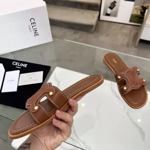 Replica Celine Slippers For Women #1341094 $85.00 USD for Wholesale