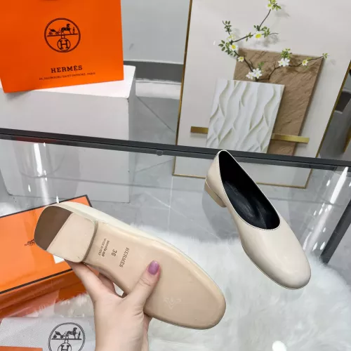 Replica Hermes Flat Shoes For Women #1341100 $98.00 USD for Wholesale