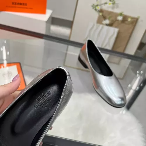 Replica Hermes Flat Shoes For Women #1341101 $98.00 USD for Wholesale