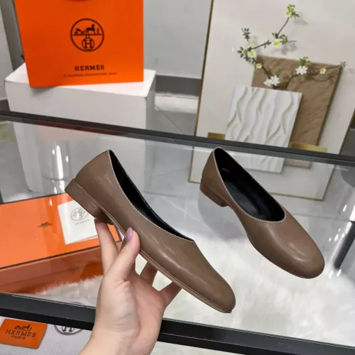 Replica Hermes Flat Shoes For Women #1341102 $98.00 USD for Wholesale