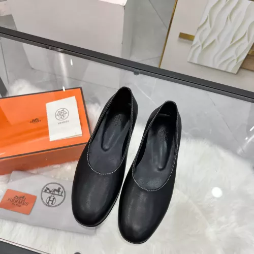 Replica Hermes Flat Shoes For Women #1341104 $98.00 USD for Wholesale