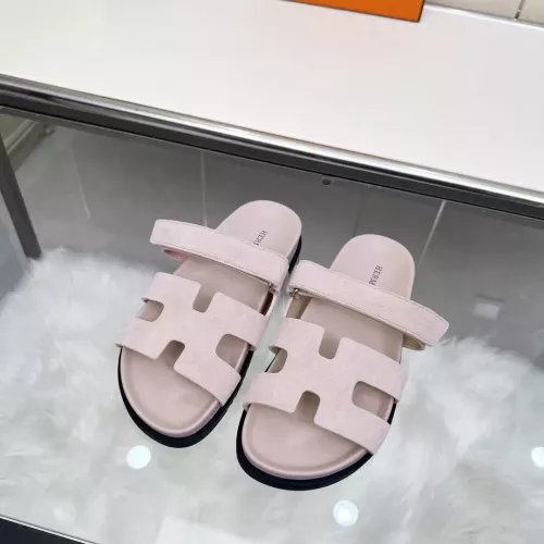 Replica Hermes Slippers For Women #1341107 $85.00 USD for Wholesale