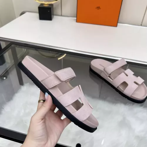Replica Hermes Slippers For Women #1341107 $85.00 USD for Wholesale