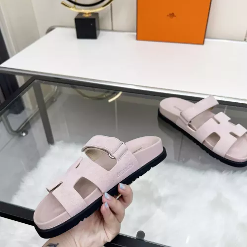 Replica Hermes Slippers For Women #1341107 $85.00 USD for Wholesale