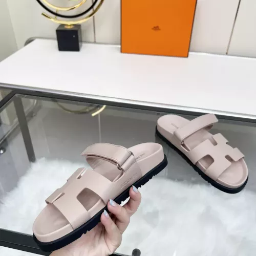 Replica Hermes Slippers For Women #1341108 $85.00 USD for Wholesale