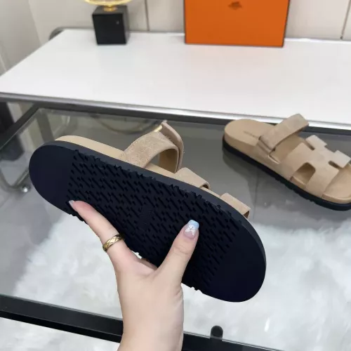 Replica Hermes Slippers For Women #1341109 $85.00 USD for Wholesale
