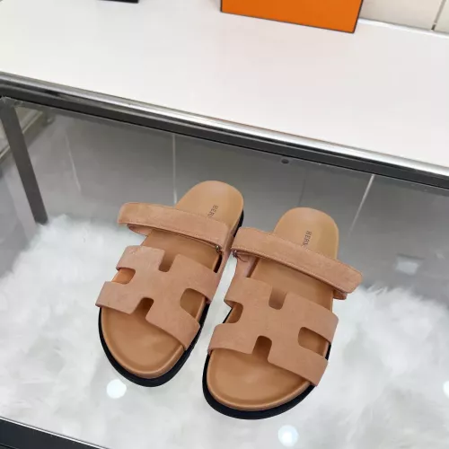 Replica Hermes Slippers For Women #1341110 $85.00 USD for Wholesale