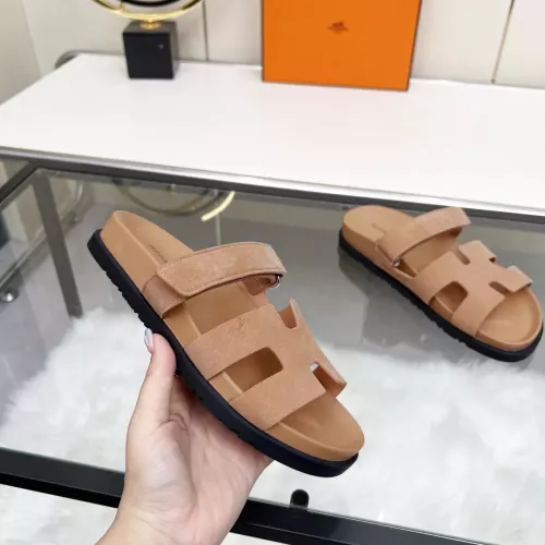 Replica Hermes Slippers For Women #1341110 $85.00 USD for Wholesale