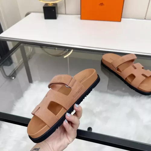 Replica Hermes Slippers For Women #1341110 $85.00 USD for Wholesale