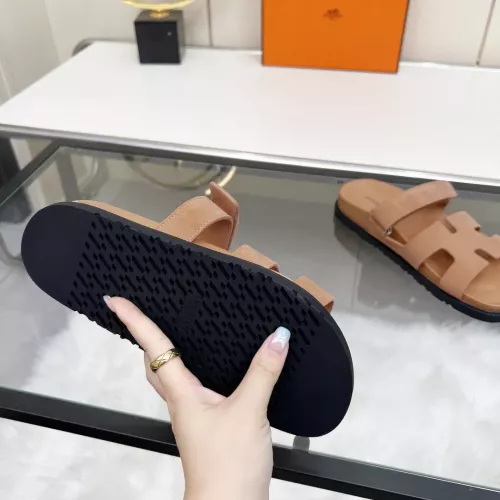 Replica Hermes Slippers For Women #1341110 $85.00 USD for Wholesale