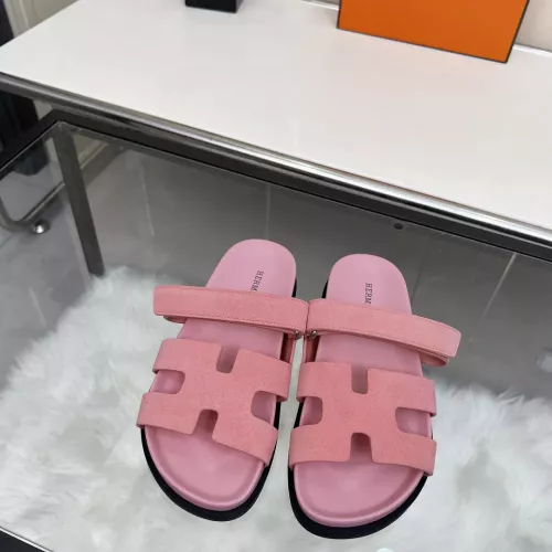 Replica Hermes Slippers For Women #1341111 $85.00 USD for Wholesale