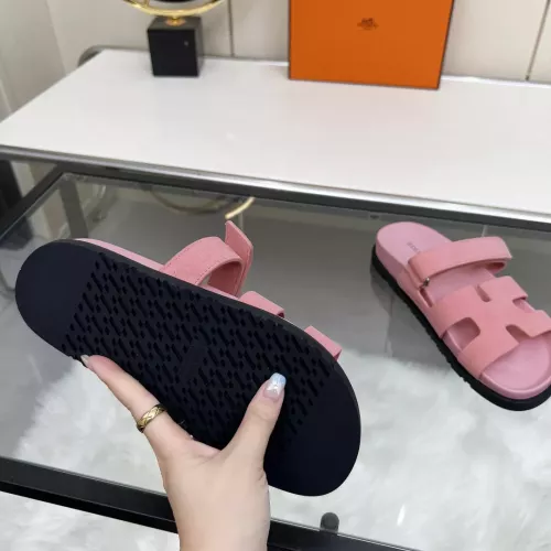 Replica Hermes Slippers For Women #1341111 $85.00 USD for Wholesale