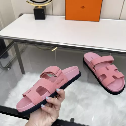 Replica Hermes Slippers For Women #1341111 $85.00 USD for Wholesale