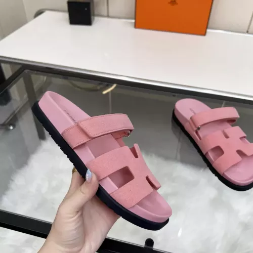 Replica Hermes Slippers For Women #1341111 $85.00 USD for Wholesale