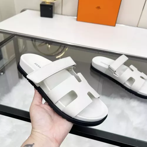 Replica Hermes Slippers For Women #1341112 $85.00 USD for Wholesale