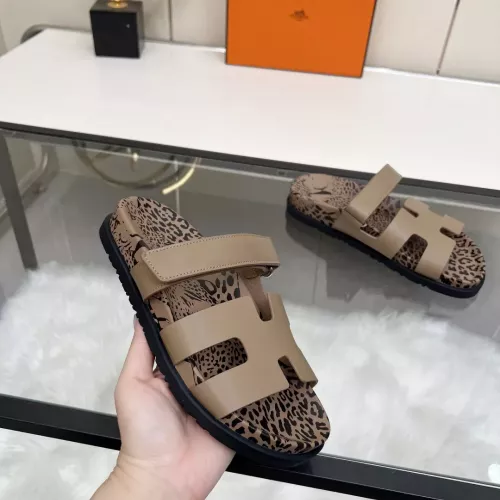 Replica Hermes Slippers For Women #1341113 $85.00 USD for Wholesale