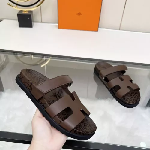 Replica Hermes Slippers For Women #1341114 $85.00 USD for Wholesale