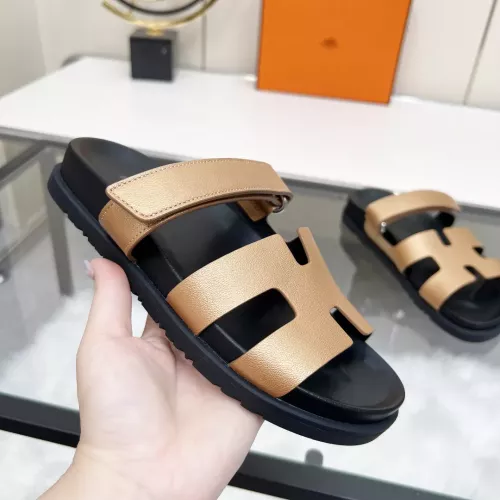 Replica Hermes Slippers For Women #1341116 $85.00 USD for Wholesale
