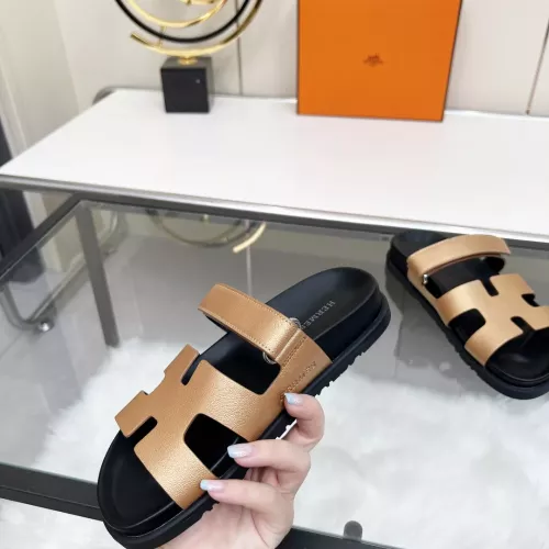 Replica Hermes Slippers For Women #1341116 $85.00 USD for Wholesale