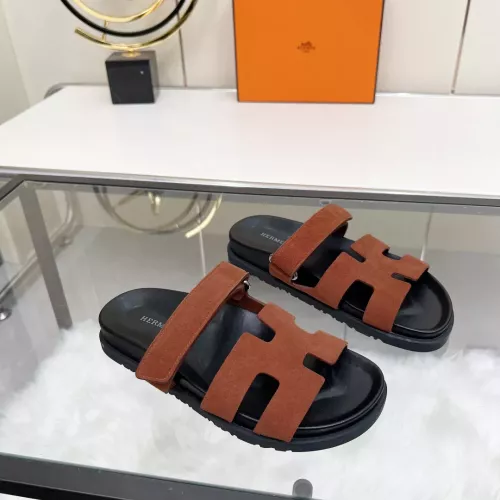 Replica Hermes Slippers For Women #1341117 $85.00 USD for Wholesale