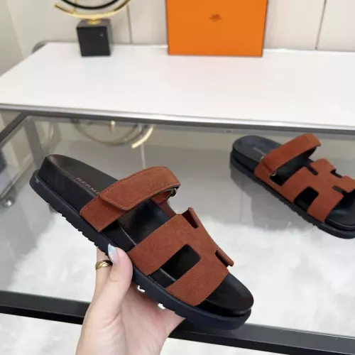 Replica Hermes Slippers For Women #1341117 $85.00 USD for Wholesale