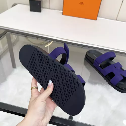Replica Hermes Slippers For Women #1341118 $85.00 USD for Wholesale