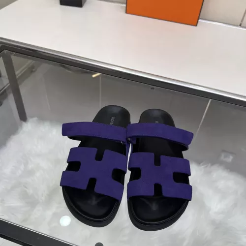 Replica Hermes Slippers For Women #1341118 $85.00 USD for Wholesale