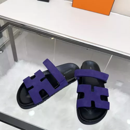 Replica Hermes Slippers For Women #1341118 $85.00 USD for Wholesale