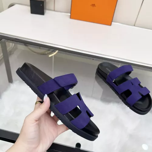 Replica Hermes Slippers For Women #1341118 $85.00 USD for Wholesale