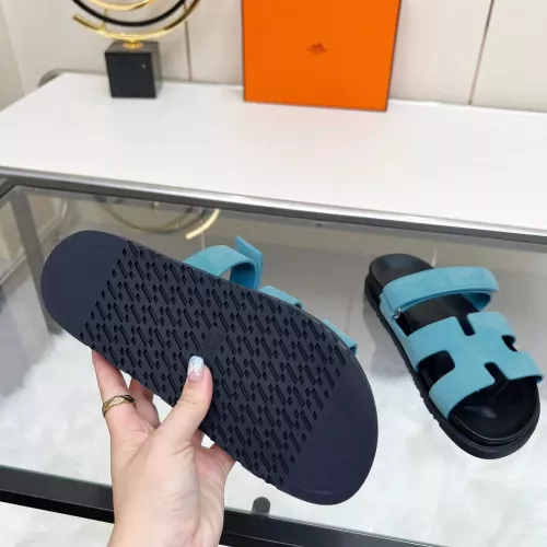 Replica Hermes Slippers For Women #1341119 $85.00 USD for Wholesale