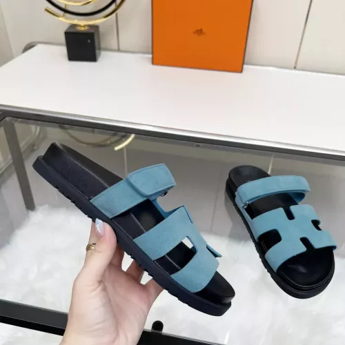 Replica Hermes Slippers For Women #1341119 $85.00 USD for Wholesale